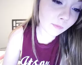 Nerdy brunette cum covered