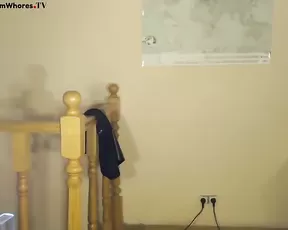 Lustful black dude fuck doggy style her pretty asian milf in the bathroom,!damn!