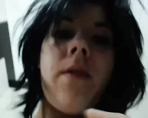 Sexy girlfriend's lap dance