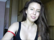 So pretty brunette wife make a hell of a blowjob and handjob in home,!damn!