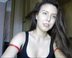 So pretty brunette wife make a hell of a blowjob and handjob in home,!damn!