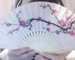 Brunette is using her sexy toys