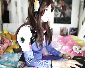 Lana Rain D.Va Cosplay