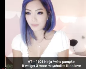 NN Mayu - Purple Hair part 2