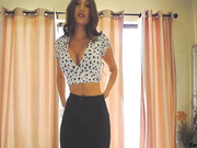 Skye_Evans Striptease and Cum