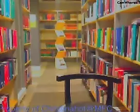 Christinahot naked at library