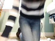 Charlotte1996 sexy slim teen play with hitachi webcam show