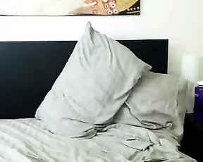 Busty thing masturbates in this video