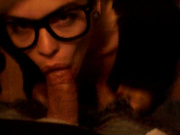 Pov blowjob video with hot