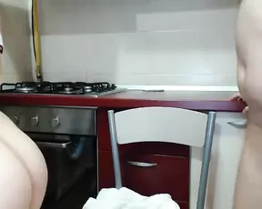 Alone in the bathroom