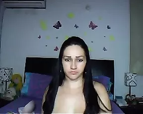 Blonde gives a blow job