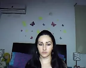 Blonde gives a blow job