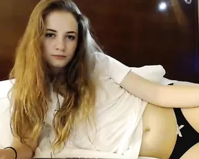 Petite teen is doing it doggy style