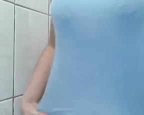 So pretty tattoe redhair girlfriend make a hell of a blowjob in front camara