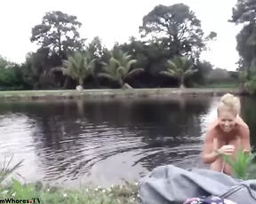 RachelSinger - Skinny dip in the pond at the park