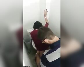 party and fuck in the restroom