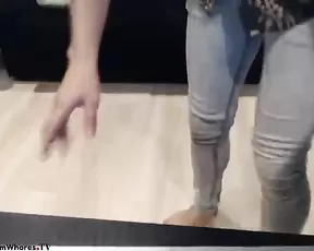 Mia Ferrera Hand Job and strip danving