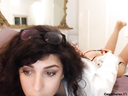 girl cleopatra sinns flashing ass on live webcam