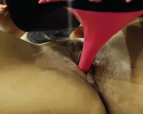 So pretty brunette milf wife make a hell of a blowjob when parents are out
