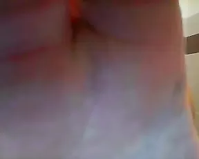 So pretty brunette girlfriend make a hell of a blowjob in her parents house,damn