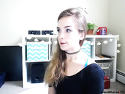 Blonde is making hot moves