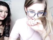 Skinny college teen gets rammed from behind