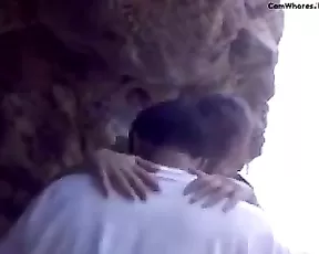 Cute virgin fucked on beach