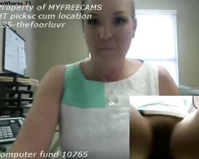 AmyMadison MFC Office/Bathroom Cum Show 3/18/2014