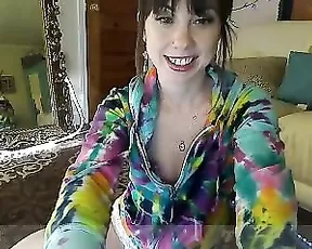Lexy Low gets naked for a webcam
