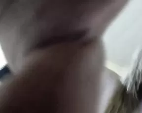 Teen rides a big cock