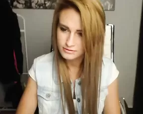 Amateur blonde gets served hot cocks