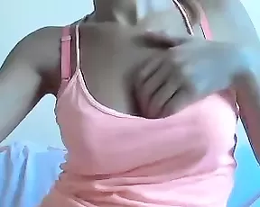 A slut licks her sex toy