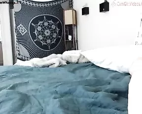 So obedient pretty blonde wife follow husband order to make a blowjob video