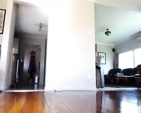 So pretty brunette wife make a hot blowjob when parents are out,enjoy