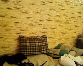 Big breasted teen rides cock