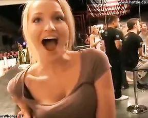 No panties drunk girl