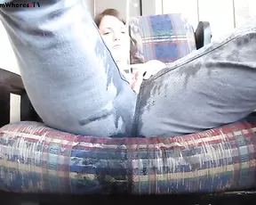 pissing all over my jeans
