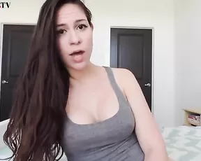 Sensual cock massage at home