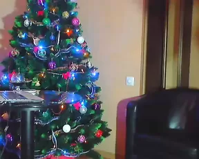 Sitting on a long toy
