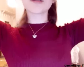 Gagging on a stiff boner deep