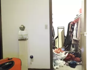 Slim brunette loves his pecker