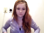 Cute babe plays with her boyfriend