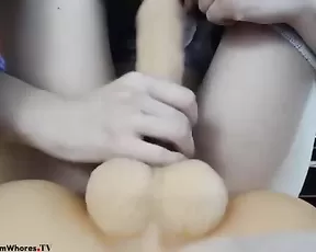 sexxylorry ride dildo