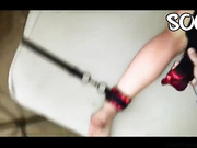 Creamy teen sucks and rides a dick