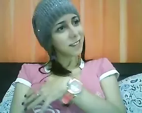 Teen brunette blows and rides