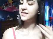 So pretty brunette girlfriend put a dude friend to filmed her awezone sex video