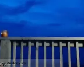 veronicawest outside cum