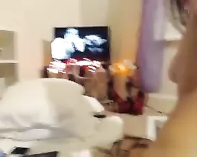 Standing and fucking my GF
