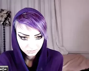 Petite blonde angel playing with herself