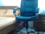 So pretty brunette milf wife make hot blowjob while fingering herself,holy fuck!